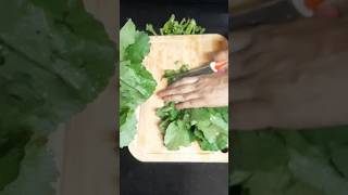 sarson da saag recipe youtubeshorts viralvideos [upl. by Nyrb]