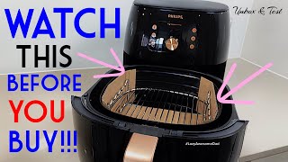 Best UNBOXING Philips Airfryer XXL Premium Collection Black HD986199 with Smart Sensing Technology [upl. by Goar]