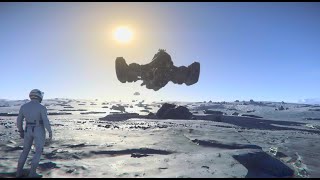 Reclaimer and 890J FlyBys  Star Citizen [upl. by Annasoh]