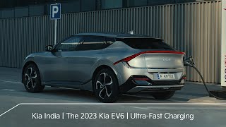 Kia India  The 2023 Kia EV6  UltraFast Charging [upl. by O'Meara]