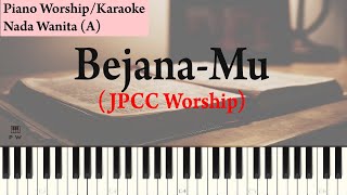 WANITA BEJANAMU KARAOKE PIANO  JPCC WORSHIP [upl. by Eiroj657]