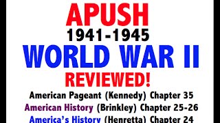 American Pageant Chapter 34 APUSH Review [upl. by Maren654]