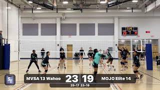 MVSA 13 Wahoo vs MOJO Elite 14 [upl. by Adikram673]