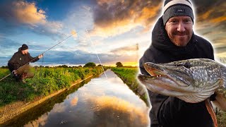 Epic Pike Fishing on the Fenland Drains [upl. by Terag]