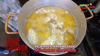 quotPURO CAMARONquot y mas Pejerrey Arrebozado y Milanesa de Pollo [upl. by Cohn]