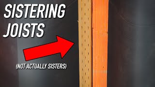 How To Extend Out A Deck Using Sistered Joints  Dr Decks [upl. by Johanna]