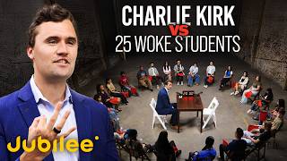 Can 25 Liberal College Students Outsmart 1 Conservative feat Charlie Kirk  Surrounded [upl. by Enitnemelc]