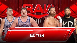 WWE 2K24 KO amp Sami Zayn vs Creed Brothers on Monday Night Raw [upl. by Windham603]