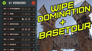 Rust  How raids zergs look easy  Wipe Progression [upl. by Ternan]