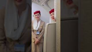 The warm Deplaning Experience of Emirates Business Class [upl. by Akemit767]