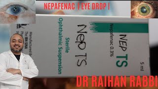 Nepafenac  Nevan ts Eye Drop  nep ts eye drop  eye drop used for ocular pain and inflammation [upl. by Launce]