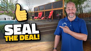 How To Protect Your Deck  Never Sand Again [upl. by Aredna]