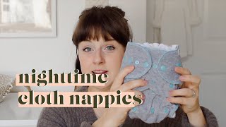 how to use cloth nappies overnight  nighttime cloth diapers explained [upl. by Eldoria46]