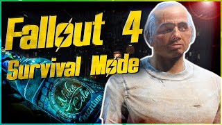 Fallout 4  SURVIVAL MODE  No Mods  Part 13 [upl. by Isnyl]