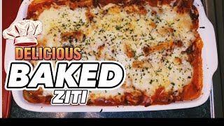 DELICIOUS BAKED ZITI RECIPE [upl. by Kciderf557]