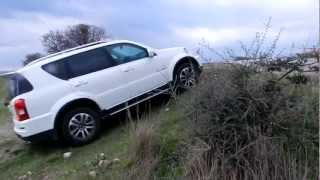 2013 SsangYong Rexton W 20D 4X4 TEST HD 2 [upl. by Ahcrop]