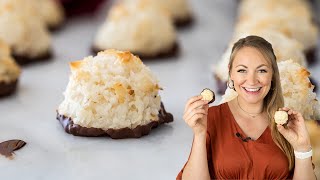 Macaroons Made Easy Coconut Macaroons for the Holidays [upl. by Holmun501]