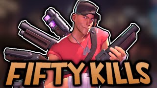 TF2 50 Kills with Every Scout Primary In One Day [upl. by Cleodel]