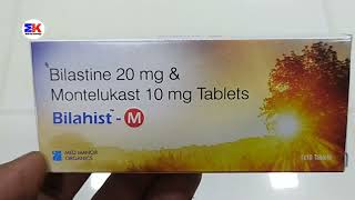 Bilahist M Tablet  Bilastine and Montelukast Tablet  Bilahist M Tablet Uses Benefits Dosage Review [upl. by Bradski]