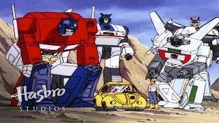 Transformers Generation 1  Blowing Up the Mine  Transformers Official [upl. by Yerfdog321]