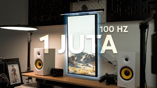 1 JUTA PAS Udah Dapet Monitor 100 Hz Ini  Panel BAGUS  Monitor Acer EK221QH [upl. by Wendell]