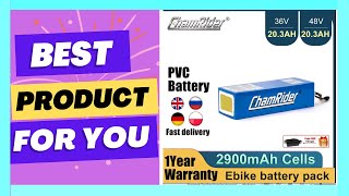 ChamRider 36V Ebike Battery 48V 20A 30A BMS 350W 500W 750W 18650 [upl. by Malvie]