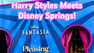 Harry Styles VIP Pop Up Experience Disney SpringsWalt Disney World Florida October 202024 disney [upl. by Livesay]