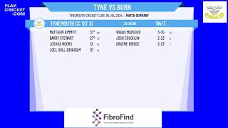 Tynemouth CC 1st XI v Burnmoor CC 1st XI [upl. by Dore]