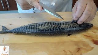 Shime Saba  Traditional Japanese Recipe for Sushi [upl. by Adnoel]