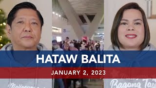 UNTV Hataw Balita Pilipinas  January 2 2023 [upl. by Melinda]