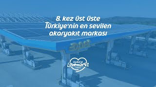 Opet 8 kez üst üste Türkiyenin en sevilen akaryakıt markası 💙 [upl. by Maggy]