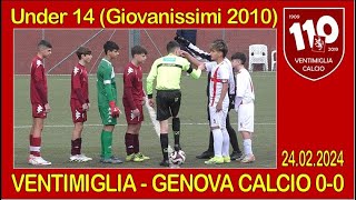 VENTIMIGLIA  GENOVA CALCIO [upl. by Yllib]