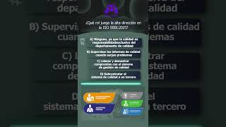 3 ¿Qué rol juega la alta dirección en la ISO 90012015 [upl. by Jovitah]