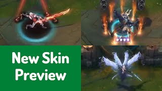 New Skin Preview Pentakill Karthus Viego Olaf Sona Mordekaiser Kayle Hextech Tristana [upl. by Kalmick]