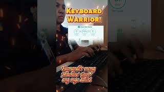 Touch System  Keyboarding  Typist  Keyboard Warrior  Speed Typing [upl. by Nahshunn]