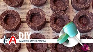 DIY Sambrani Cup Die  Mould  संब्रानी कप मोल्ड  डाई [upl. by Millar]