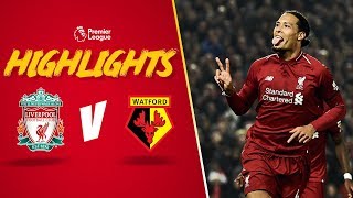 Manes cheeky backheel finish  Liverpool 50 Watford  Highlights [upl. by Salohcin]