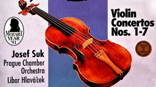 Mozart  The Violin Concertos n°1234567  Presentation Centurys recording  Josef Suk [upl. by Zamora]