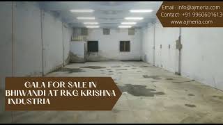 GALA FOR SALE IN BHIWANDI RKG KRISHNA INDUSTRIAL PARK SONALE [upl. by Johnette920]