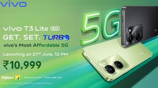 Vivo T3 Lite 5G  Official India Launch Date  Vivo T3 Lite 5G Price in India amp Features 🔥 [upl. by Ruthe]