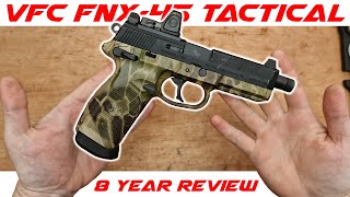 VFC Airsoft FNX45 Tactical  8 Years Later [upl. by Lipkin]