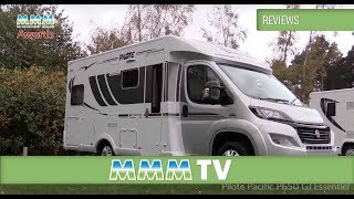 MMM TV motorhome review  Pilote Pacific P650 GJ Essentiel [upl. by Glantz908]