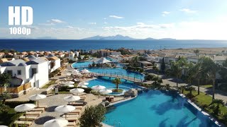 Mitsis Blue Domes Resort amp Spa Greece Kos  FULL HD Review The Travel Mac [upl. by Atcliffe]