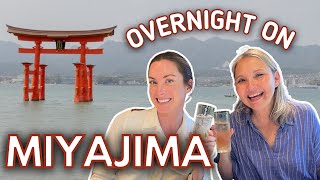 Staying the night on Miyajima Island  Hiroshima Day Trip [upl. by Dreyer514]