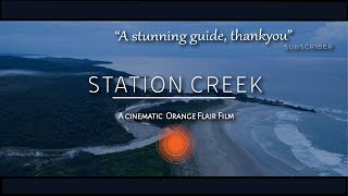 Station Creek campground  cinematic travel vlog  Stunning 4K Footage  Great guide [upl. by Binnings]