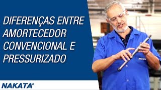 Entenda as diferenças entre o amortecedor pressurizado e convencional [upl. by Ahtenak]