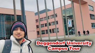 Deggendorf Institute of Technology  Deggendorf University Campus Tour In Germany  Study in Germany [upl. by Bridgid]