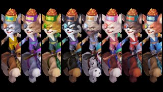 All KibbleHead Kled Chromas  League of Legends [upl. by Adnoral]