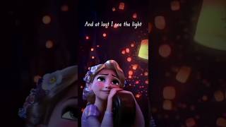 See The Light  Rapunzel best Scene  tangled rapunzel seethelight viralshorts youtubeshorts [upl. by Ibmab]