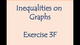 AS Maths  Pure  Inequalities on Graphs [upl. by Stavro]